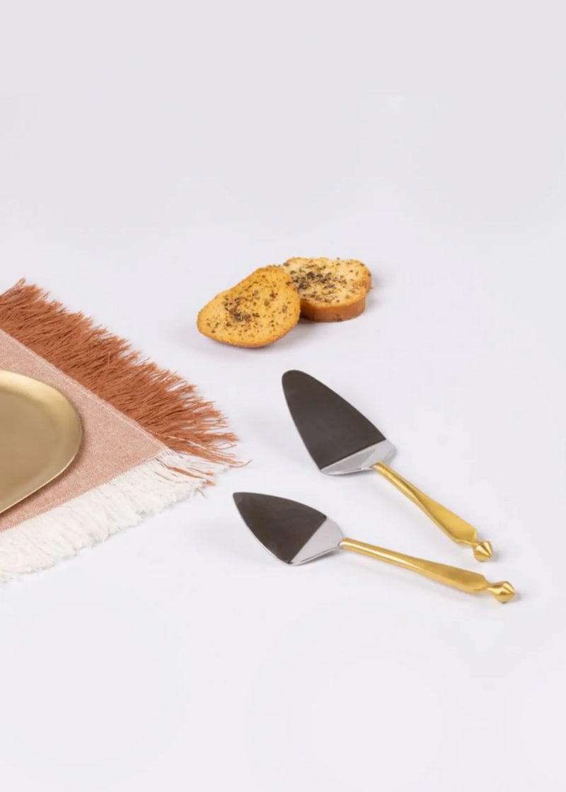 Mirissa Platter and Server Gift Set linen by Gado Living for Worldwide