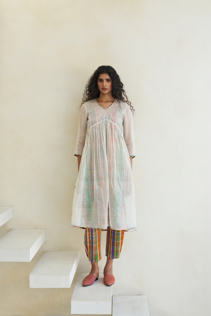 Minty Set cotton by SWATTI KAPOOR in multi color for women Worldwide