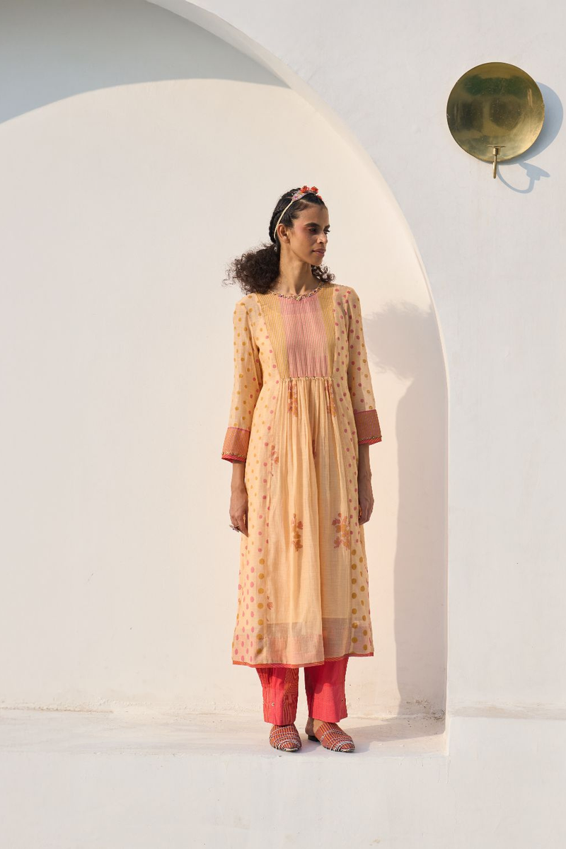 Mira Set cotton by SWATTI KAPOOR in multi color for women Worldwide