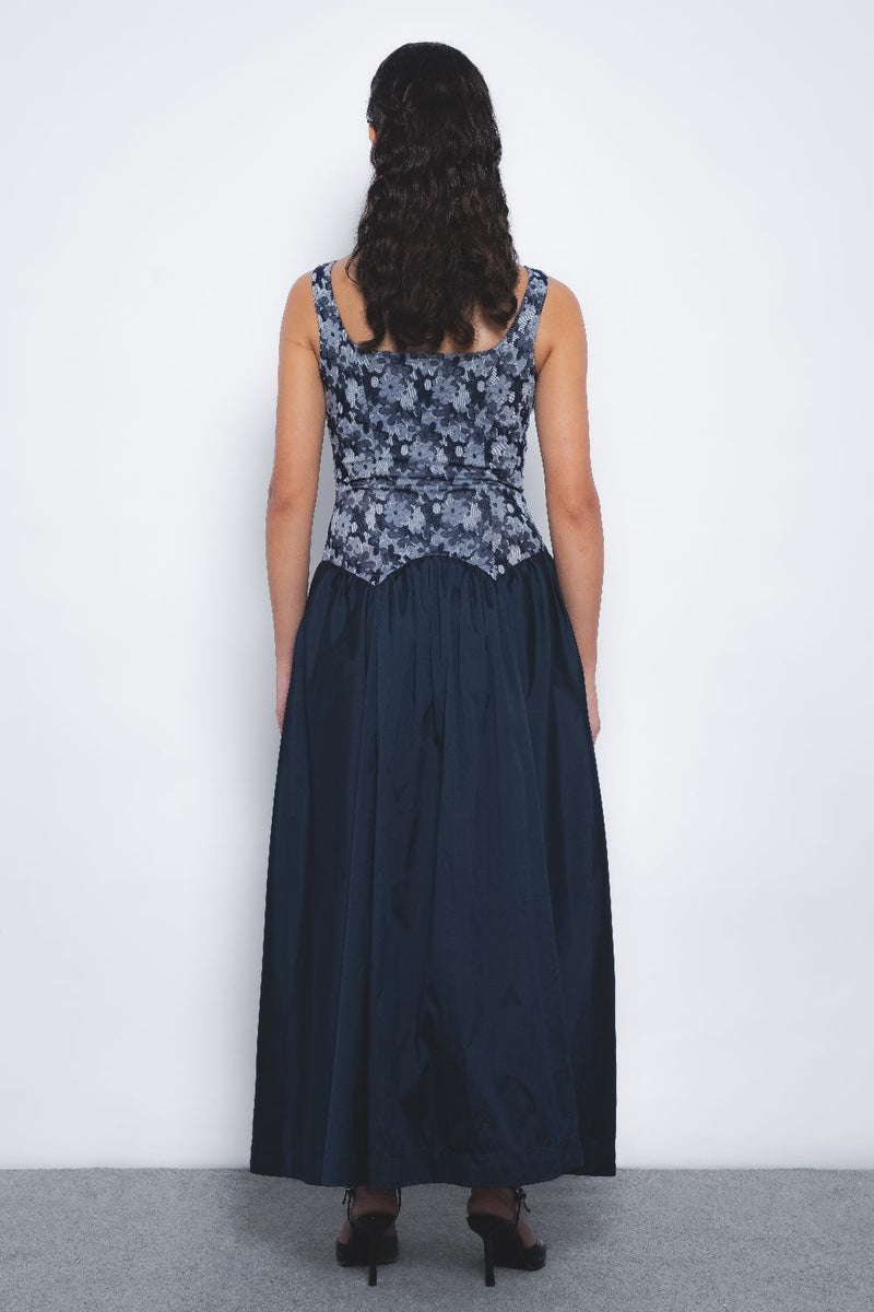Miyu Dress - Indigo mul by Leh Studios in multi color for women Worldwide