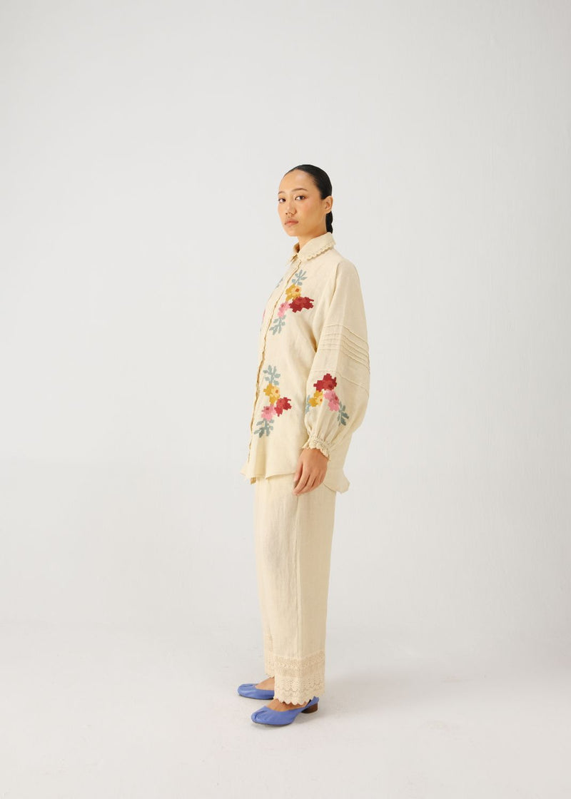 Moira set-Ivory pixel emb. by CORD for women Worldwide