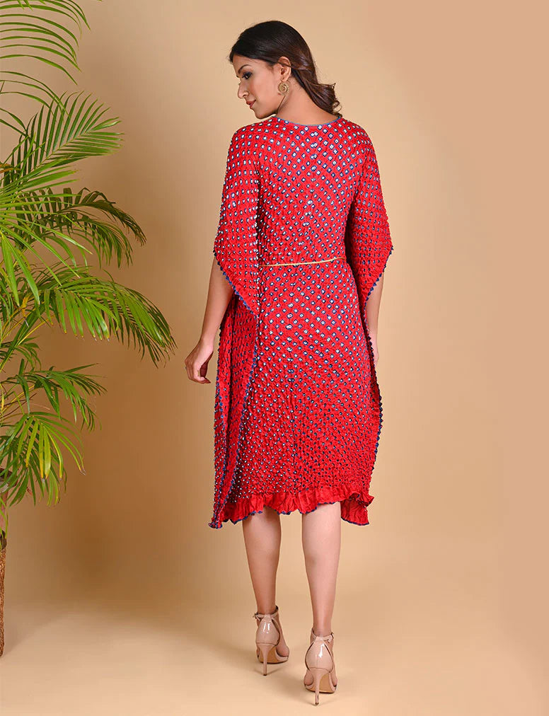 MOROCCAN KAFTAN-RED