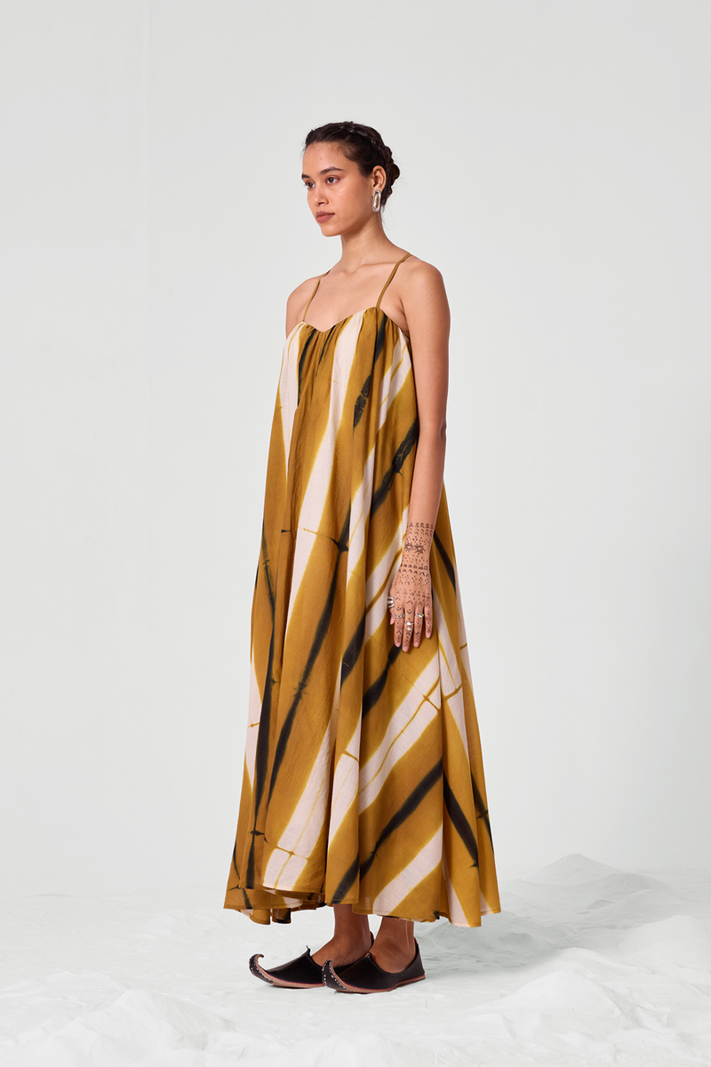 Mudra Hand Clamp Dye Dress