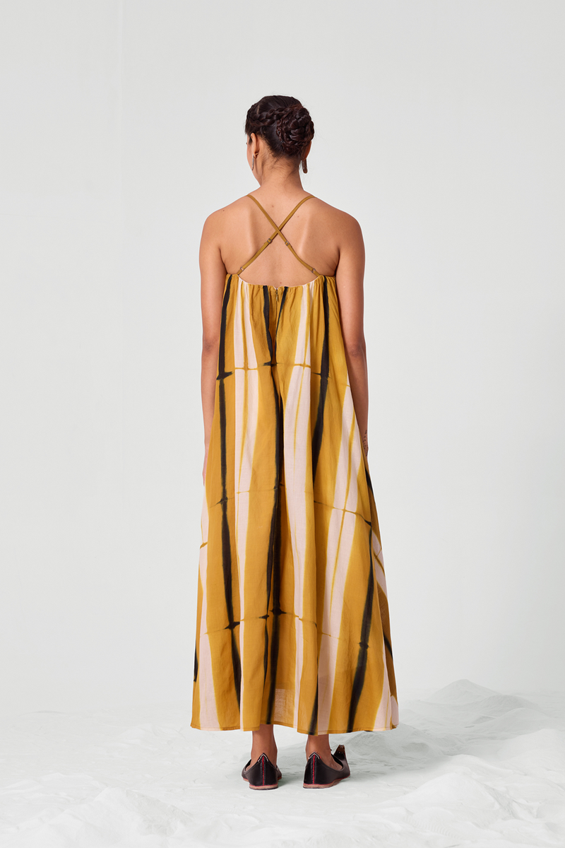 Mudra Hand Clamp Dye Dress