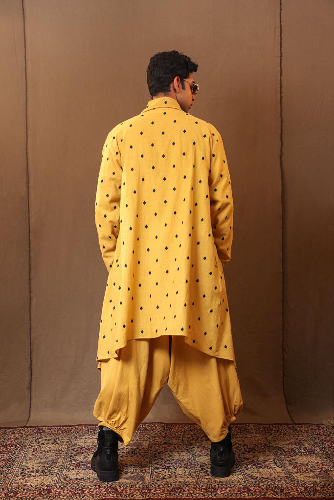 Mustard EMB Spade 3 Way Jacket