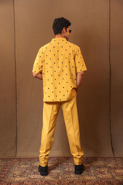 Mustard Straight Pants