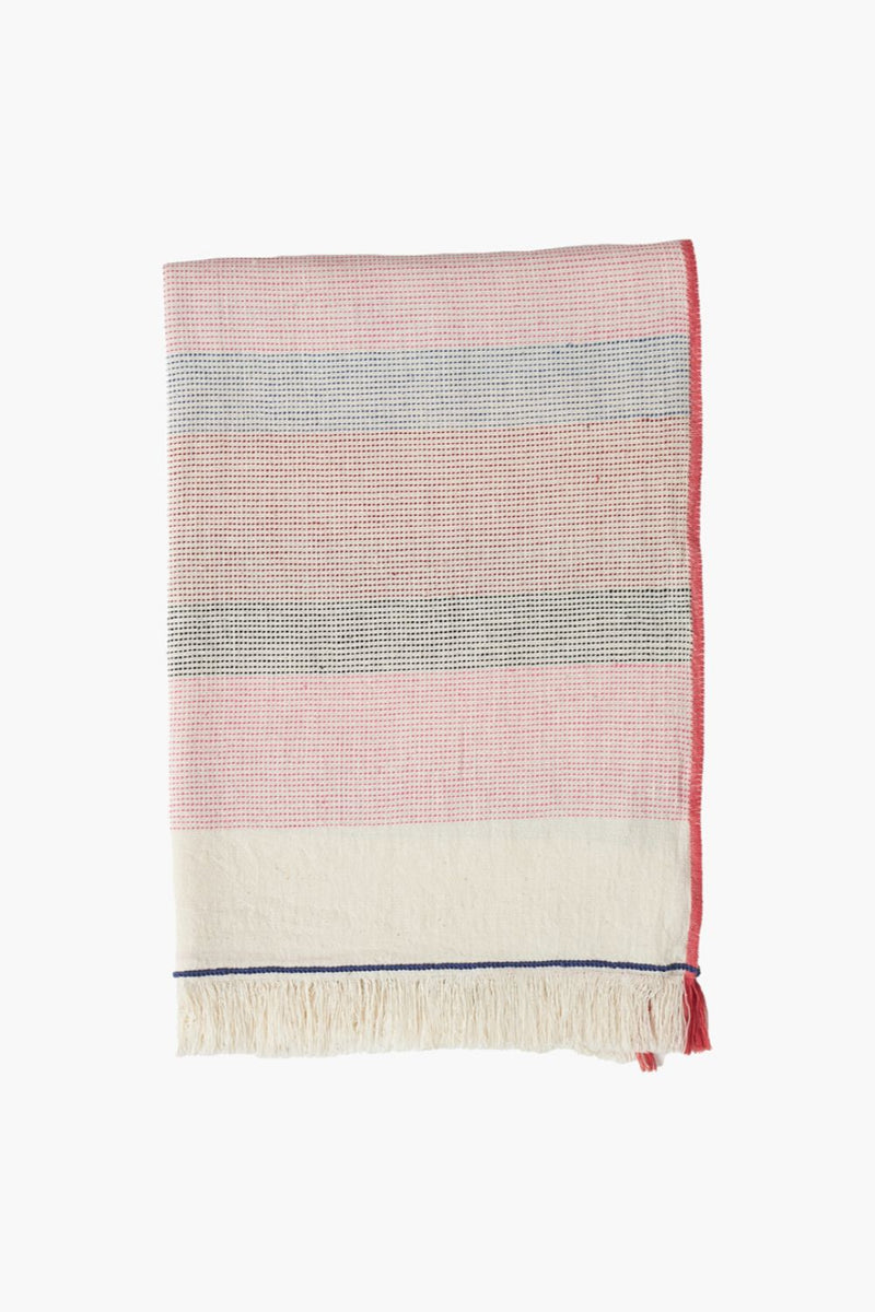 Muted Melody Stole cotton by World of Crow in multi color for women Worldwide