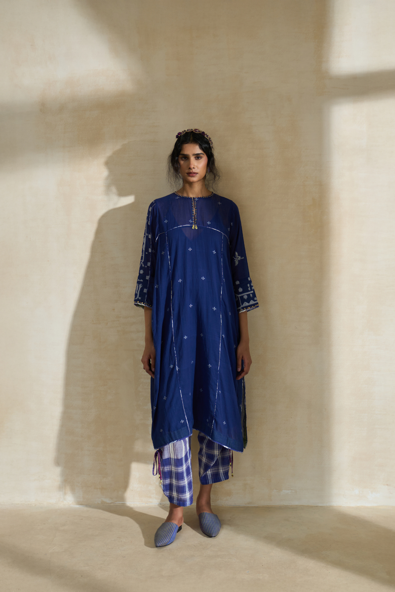 Nancy Set cotton by SWATTI KAPOOR in multi color for women Worldwide