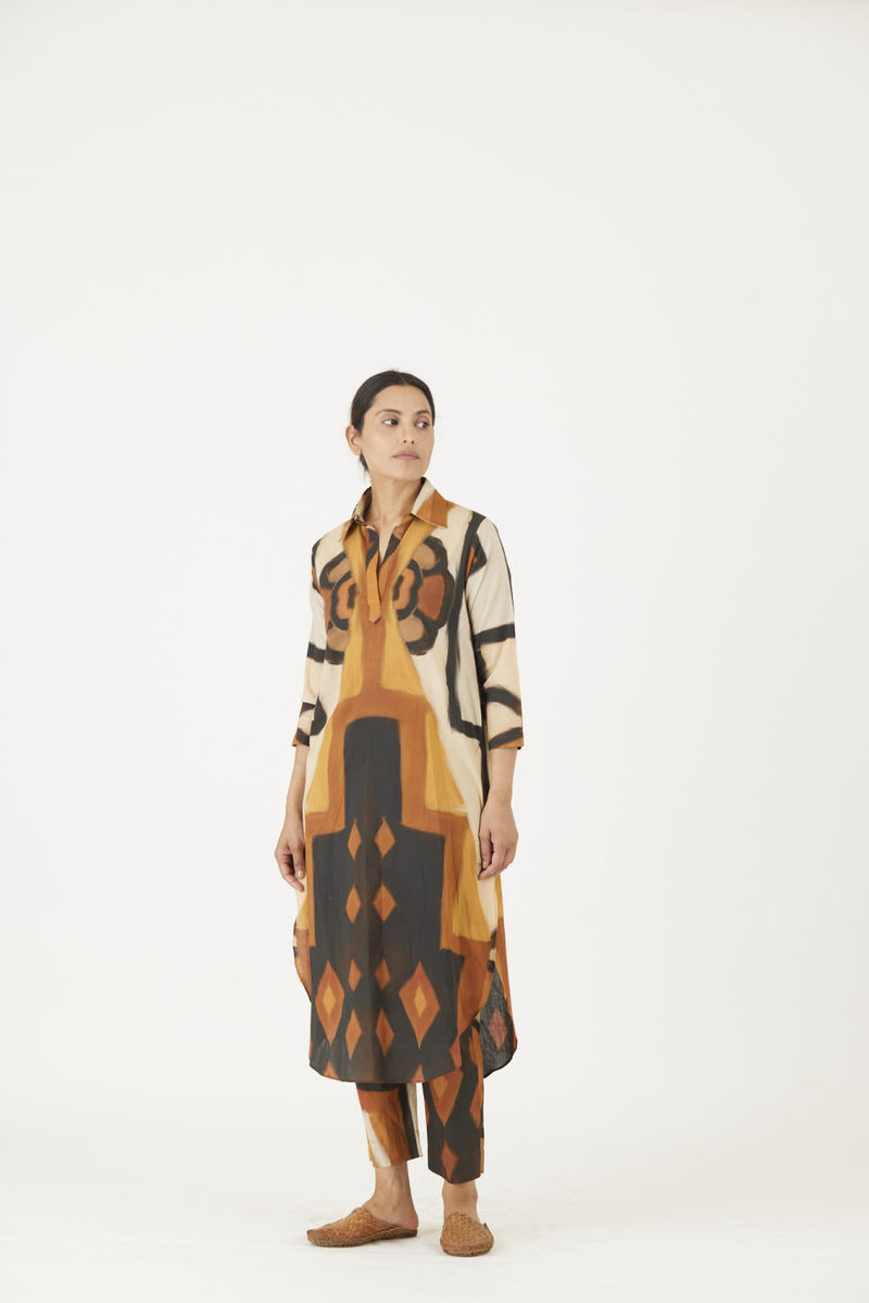 NOOR LONG KURTA SET Kurta Sets by Yam for women Worldwide
