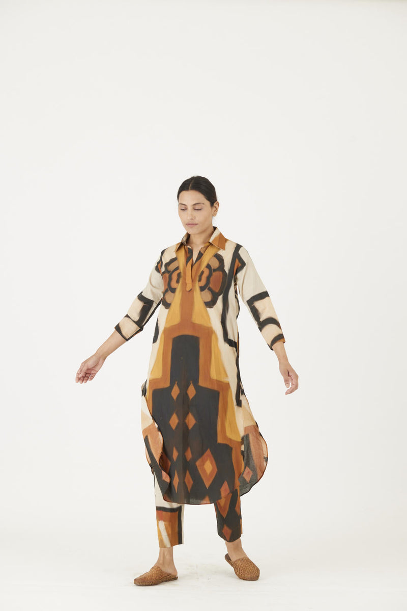 NOOR LONG KURTA SET Kurta Sets by Yam for women Worldwide