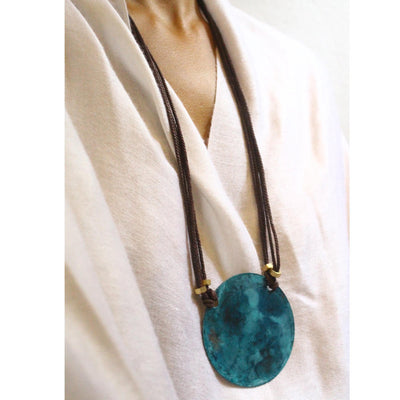 PATINA CIRCLE NECKPIECE