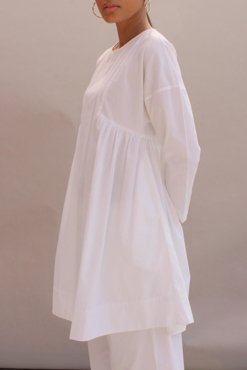 Natsu Set White 100% cotton by The Summer House in white color for women Worldwide