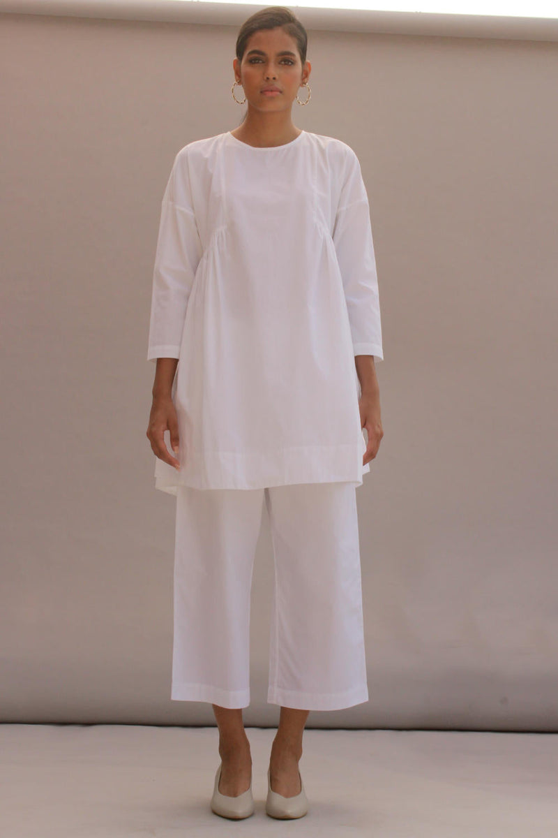 Natsu Set White 100% cotton by The Summer House in white color for women Worldwide