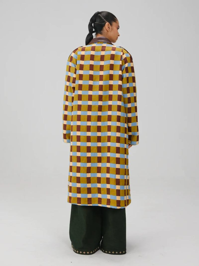 Newton Trench - Inlay Checks twill by CORD for women Worldwide