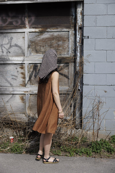 Noon day dress-Brown