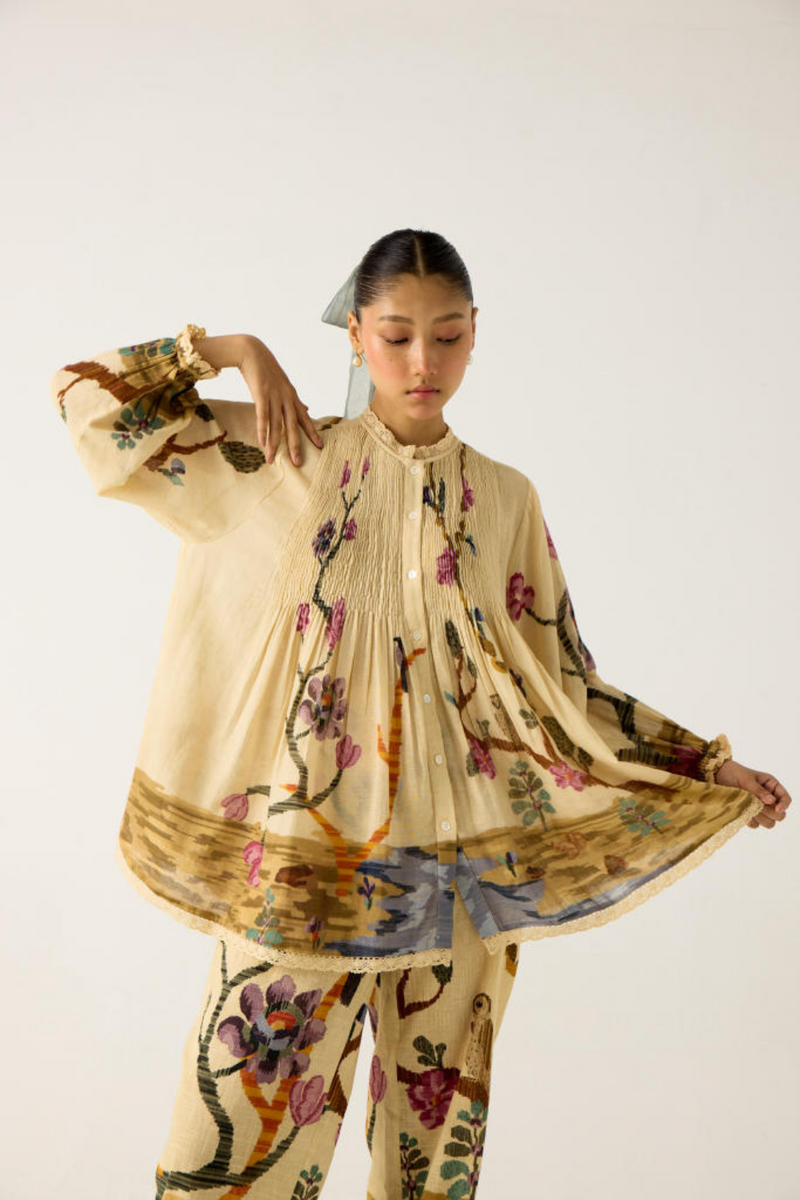NOVA TOP-SAFARI cotton by CORD in multi for women Worldwide