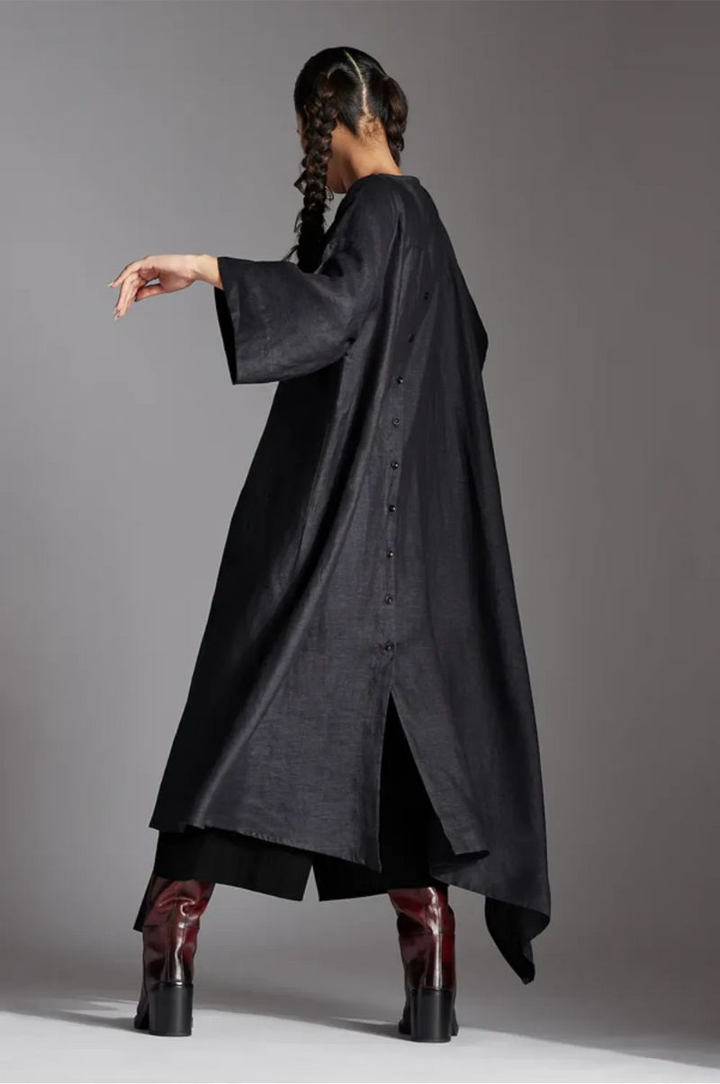 Nysa Shirt-Grey by Chola in grey color for women Worldwide