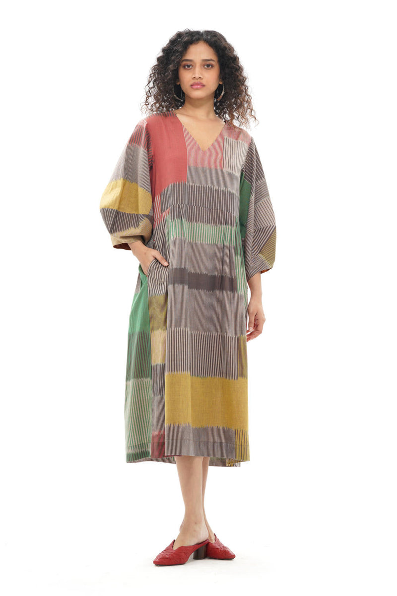 OCHA LANTERN SLEEVE MAXI