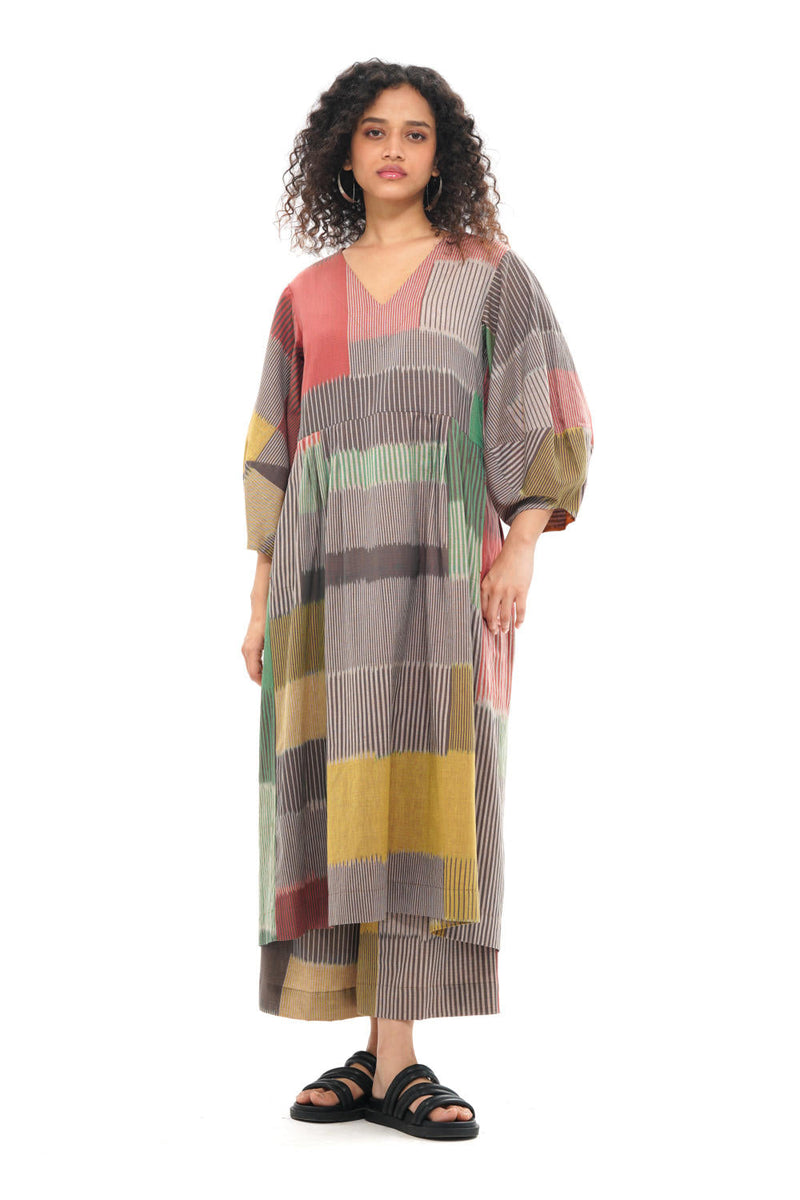 OCHA LANTERN SLEEVE MAXI