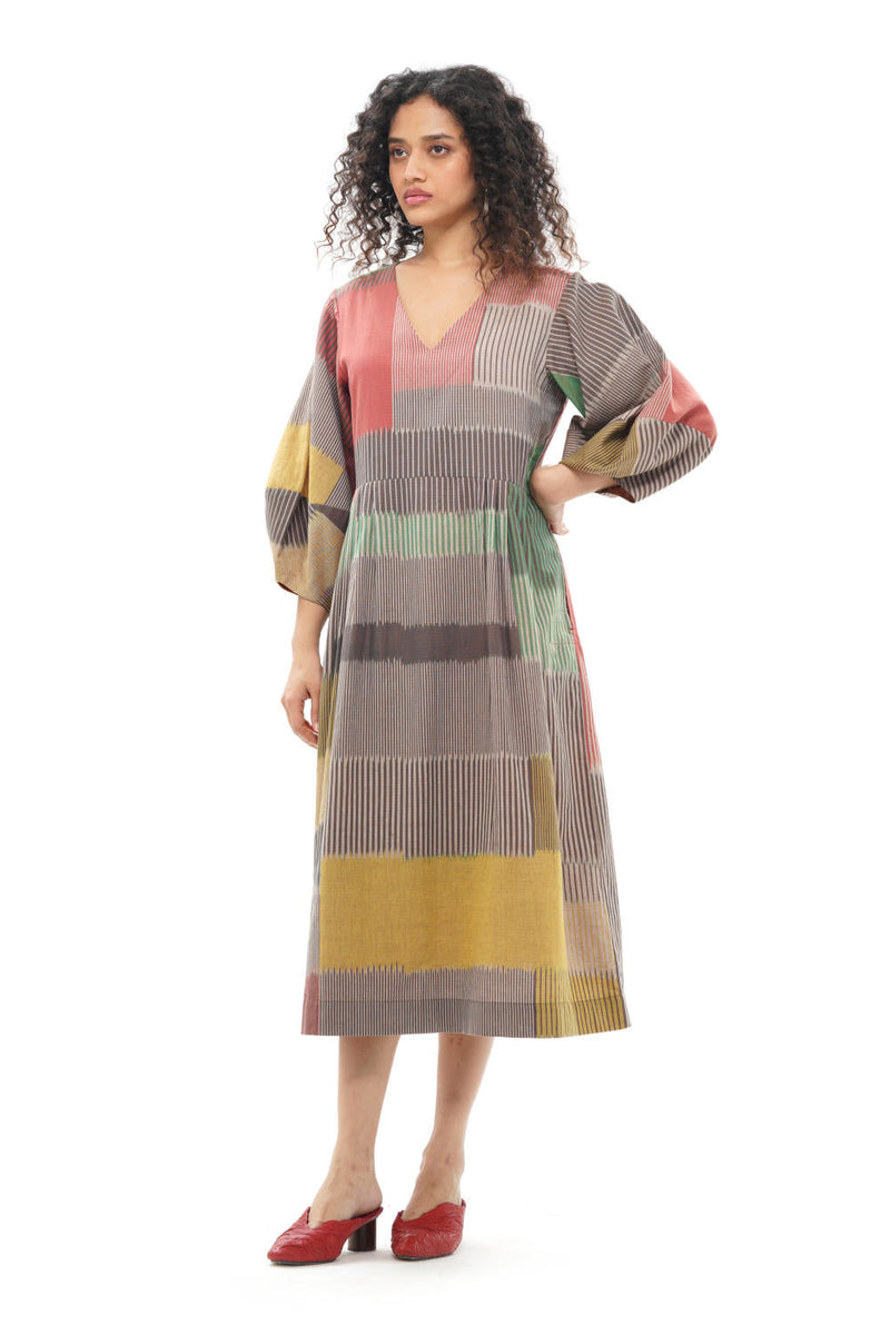 OCHA LANTERN SLEEVE MAXI
