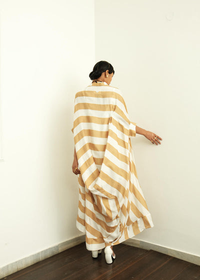 Mangol Drape Dress