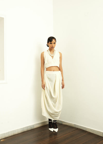 Poem Drape Skirt