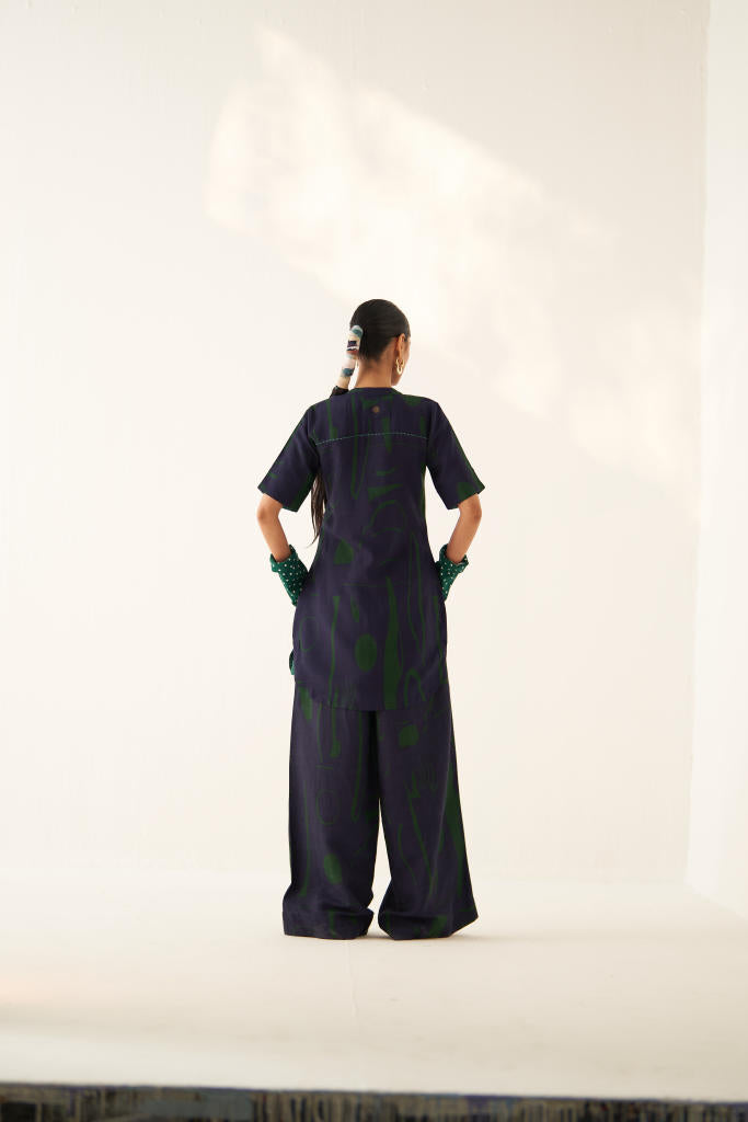 Last Mist Pleat Pants