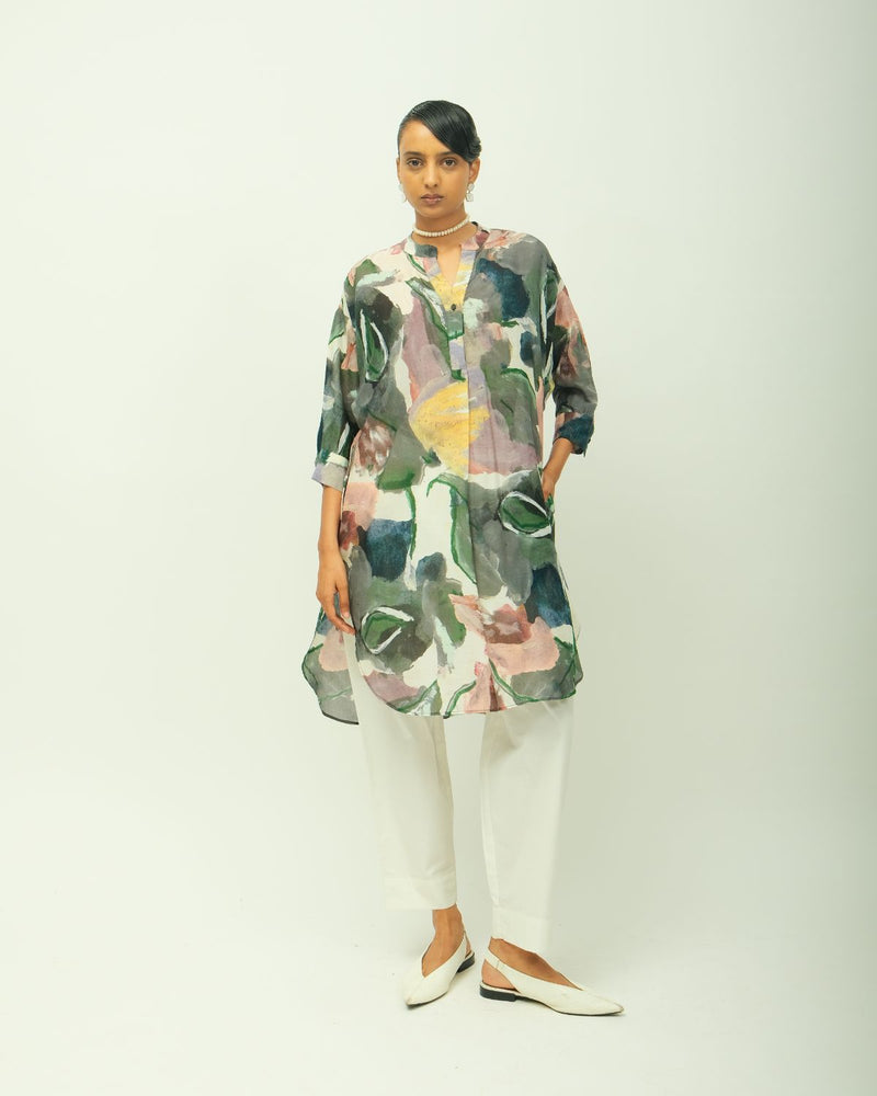 Moon Flower Kurta