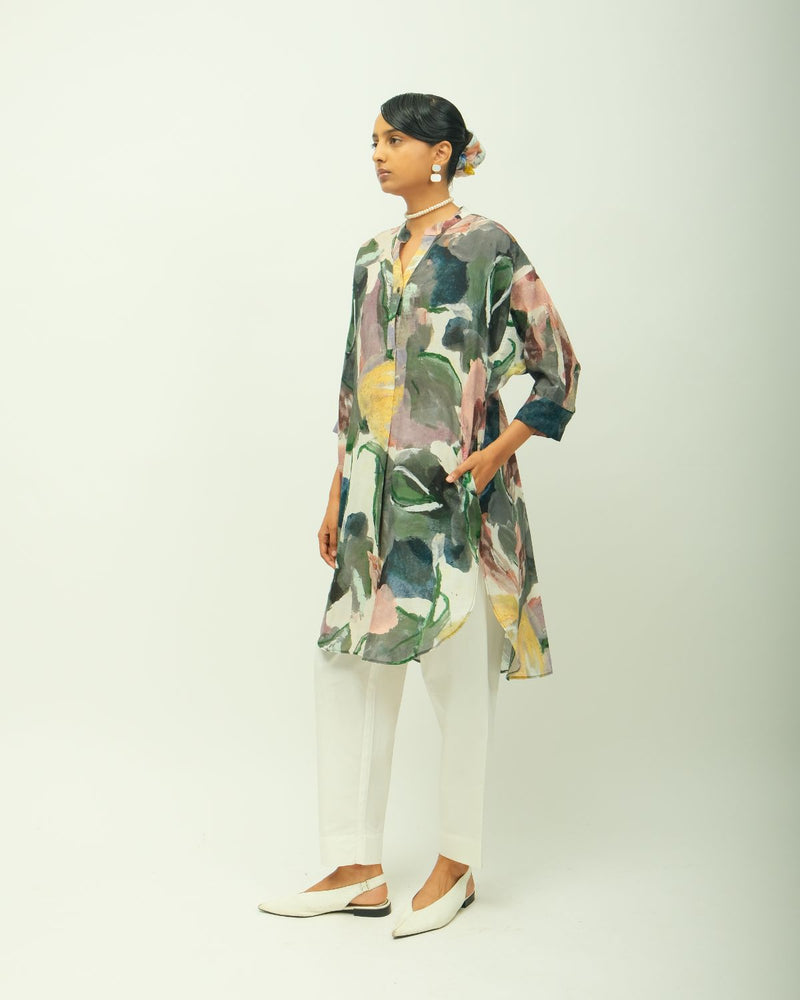 Moon Flower Kurta