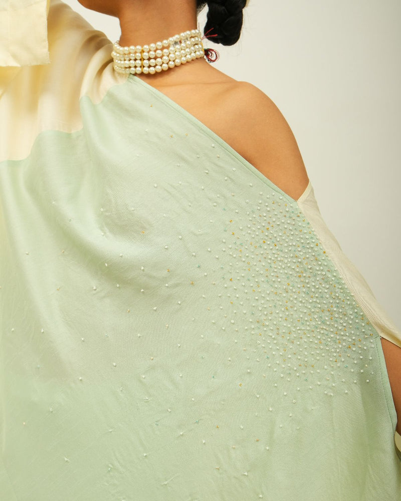 Teal Bloom top