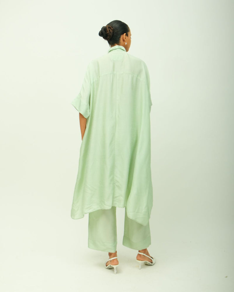 Teal Bloom Kurta Set