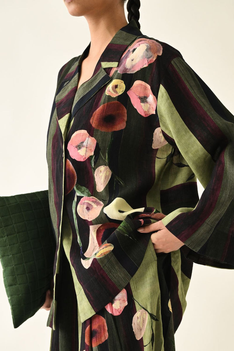 Moss Stripes Jacket