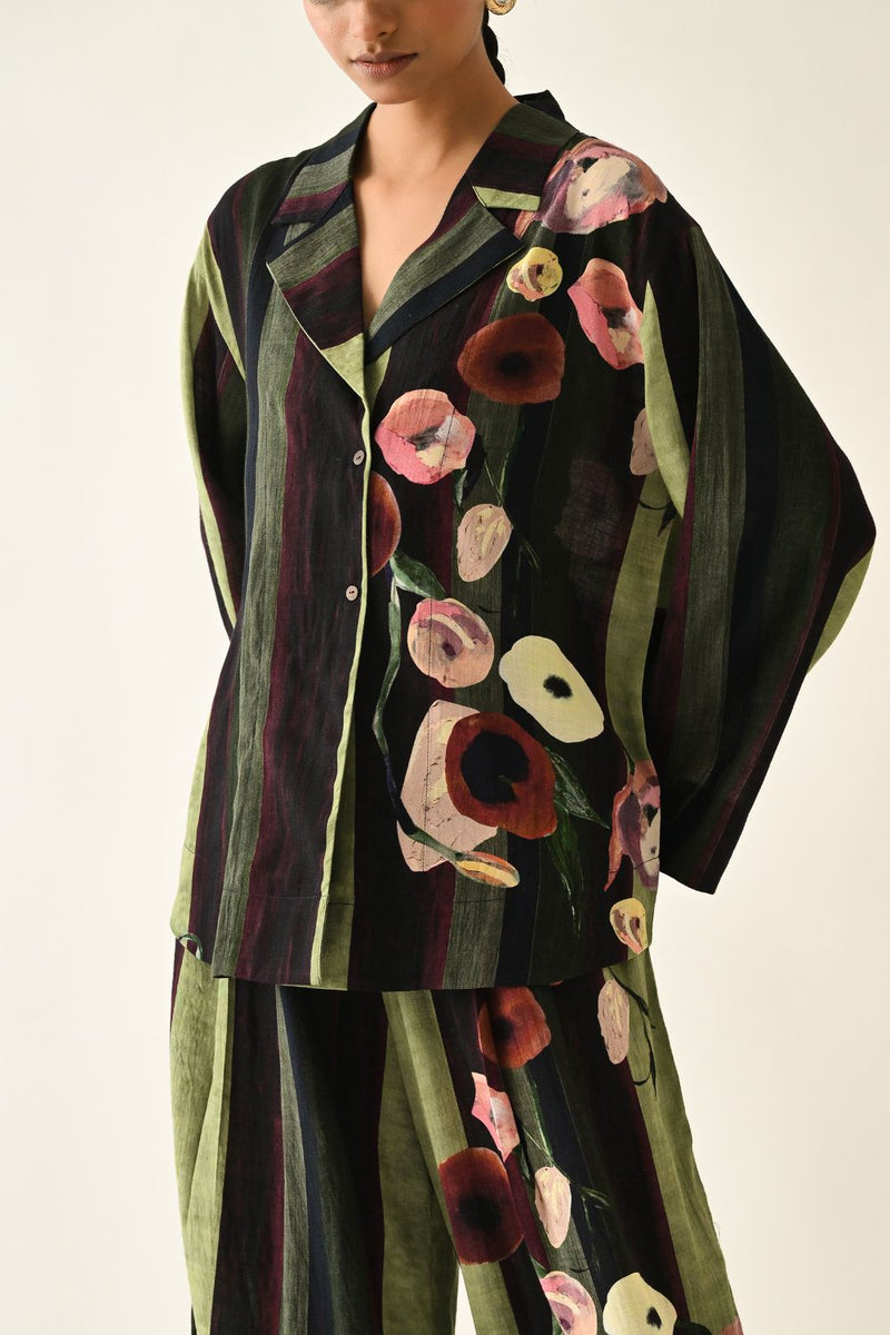 Moss Stripes Jacket