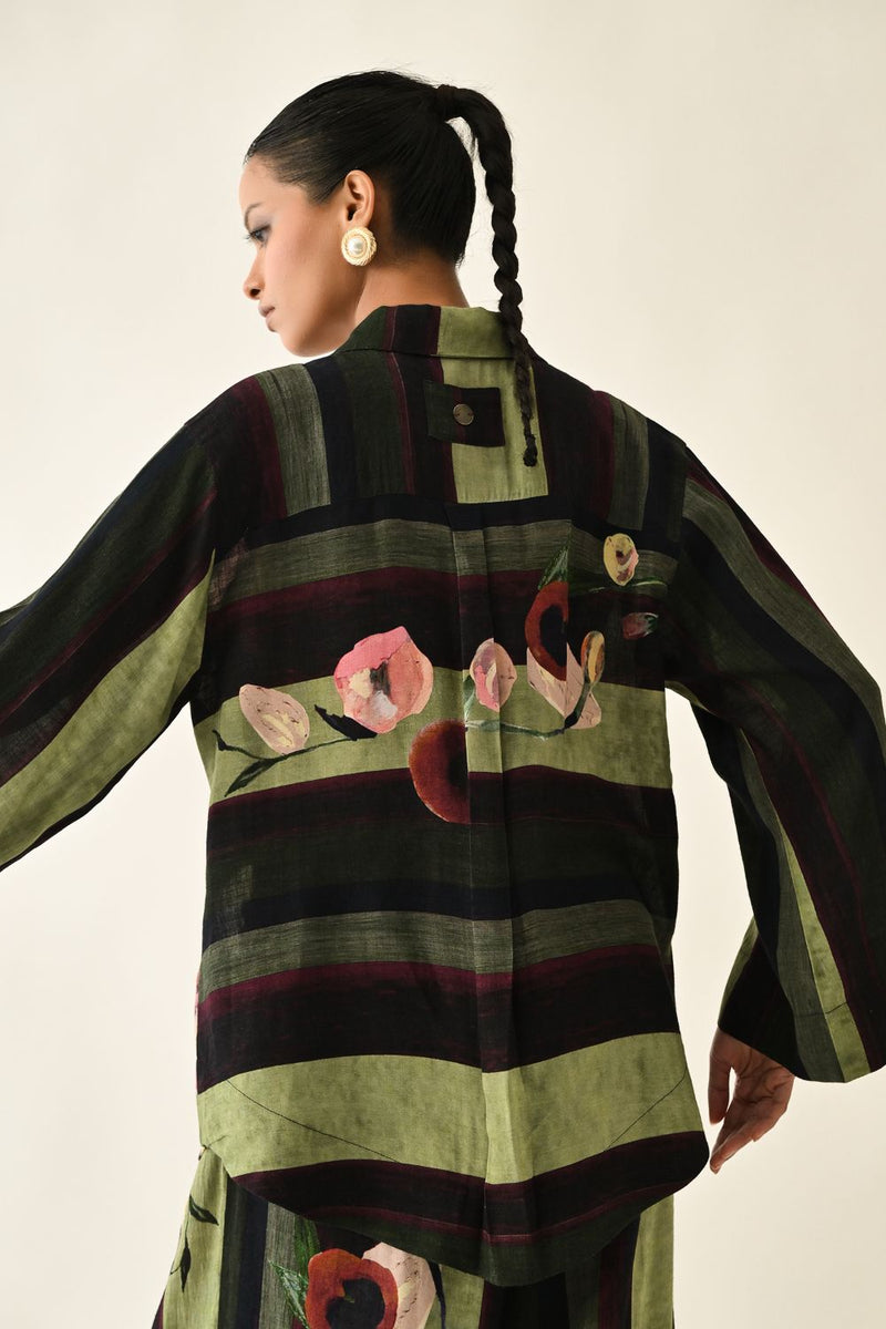 Moss Stripes Jacket
