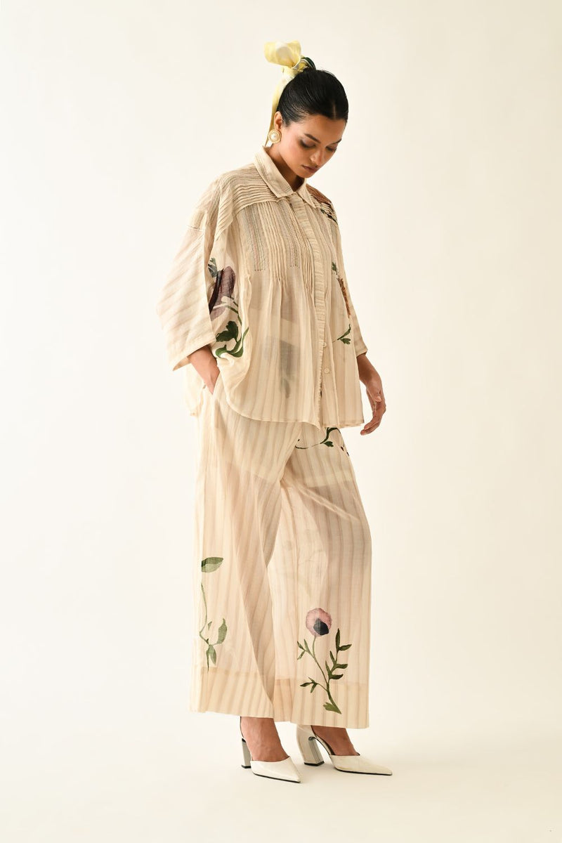 Dewstripe Shirt Set