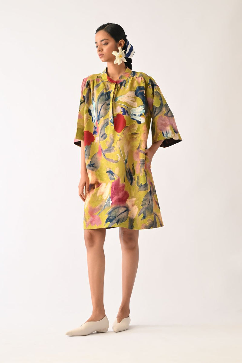 Liberty Olive Beach Dress