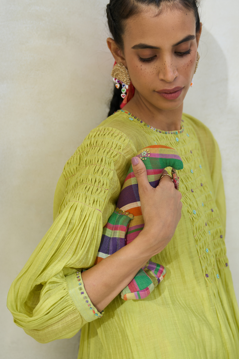 Ollie Set cotton by SWATTI KAPOOR in multi color for women Worldwide