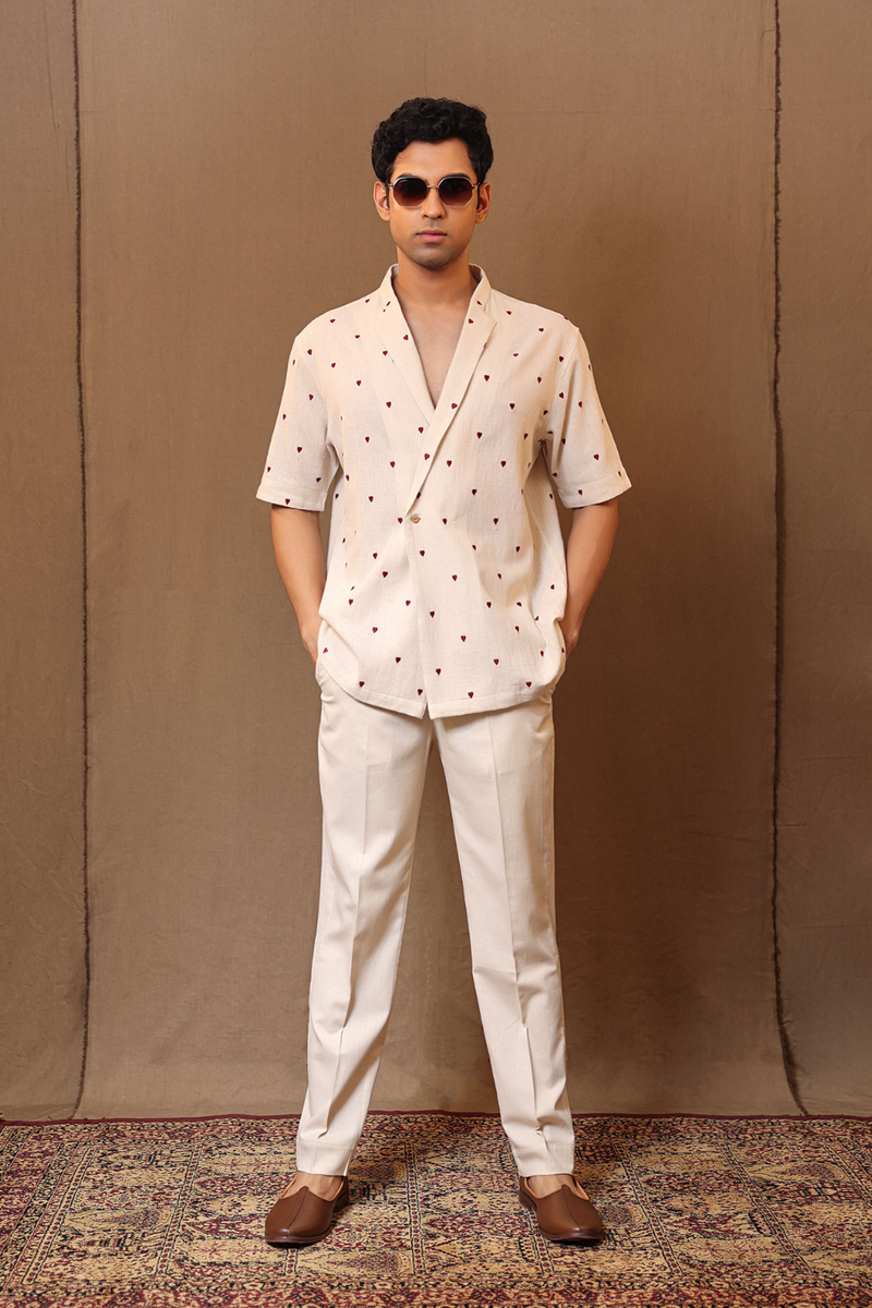 Off-White Straight Pants