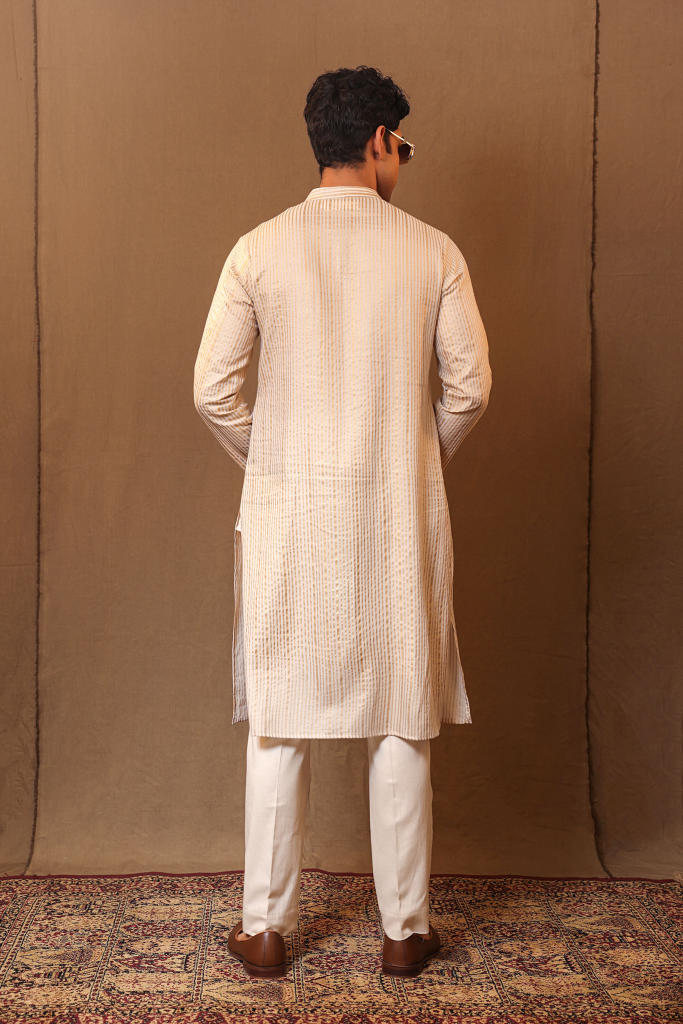 Off-White STR Buttoned Kurta