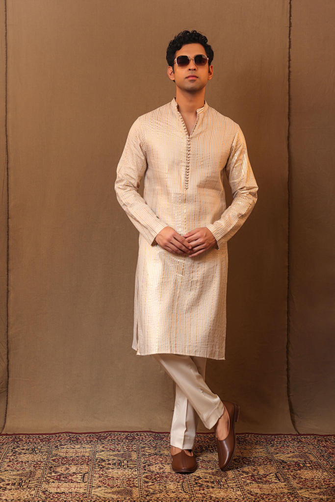Off-White STR Buttoned Kurta