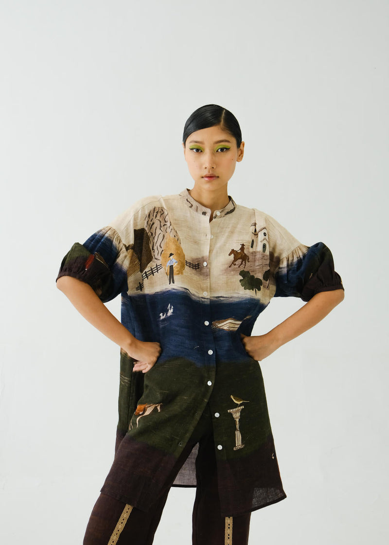 Oracle Tunic-Village Print by CORD for women Worldwide