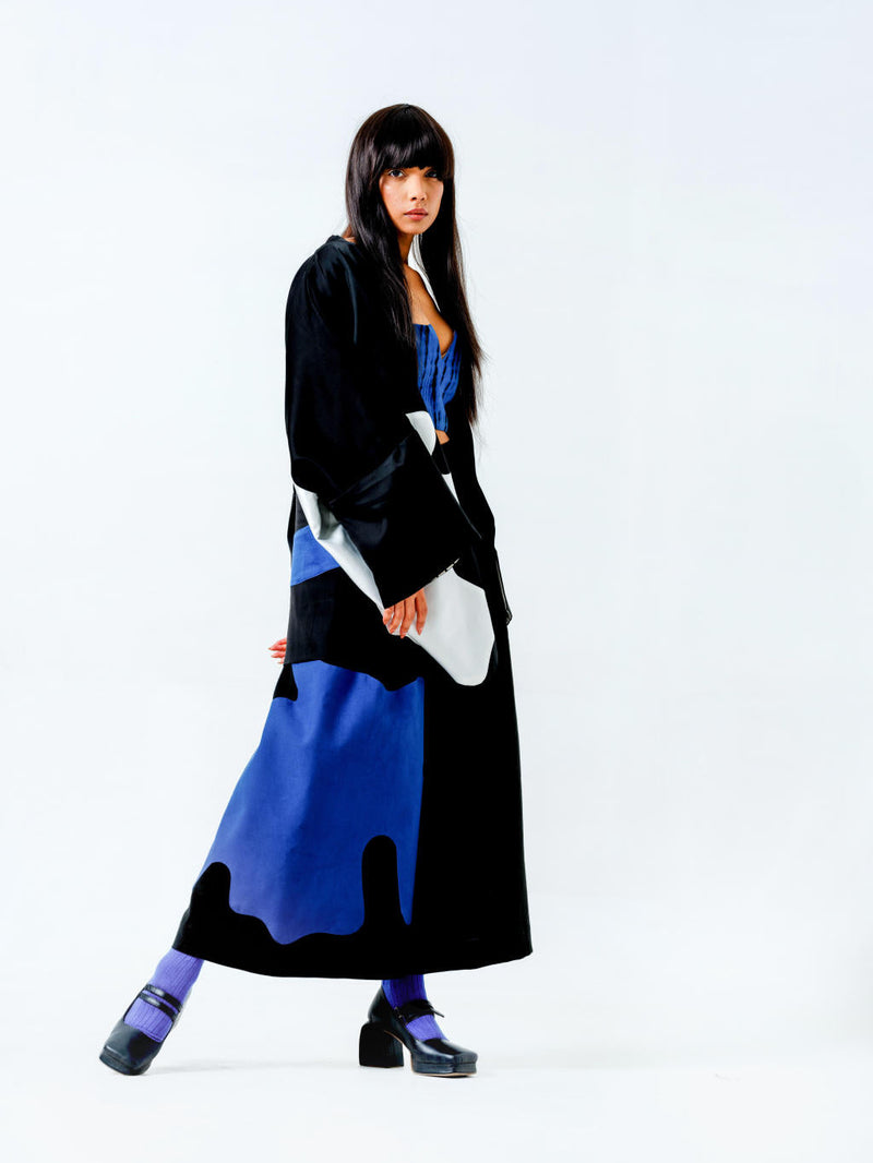 Oyster Top cotton matty tops and shirts by Stoique in black, blue for women Worldwide