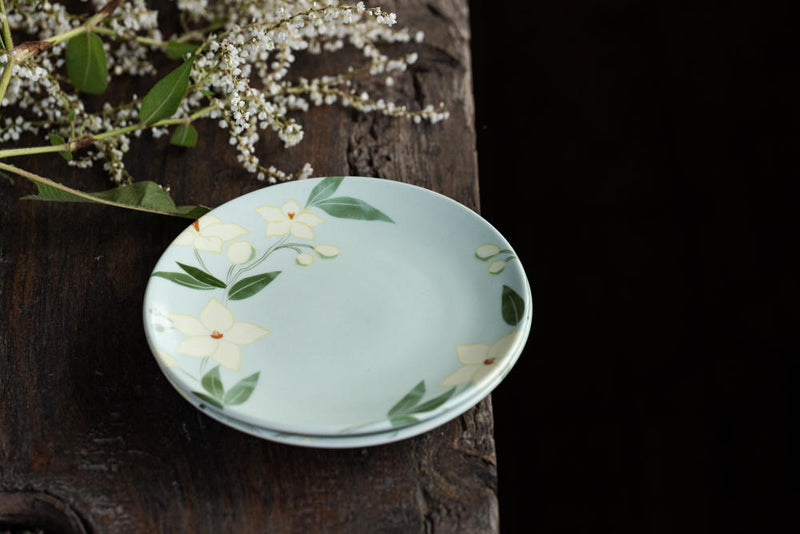 Postcards from Shimla-Potato Creeper  Appetiser Plates