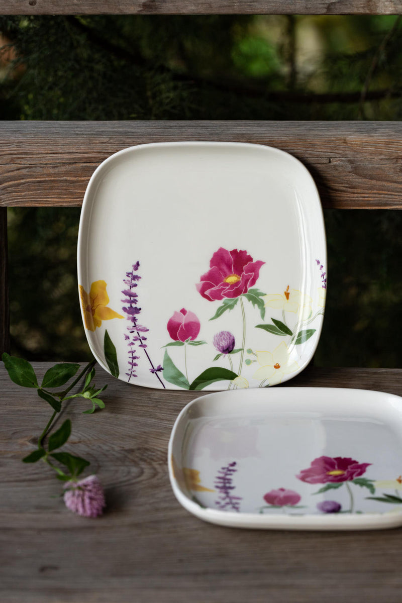 Postcards from Shimla-Pastoral Square Plate