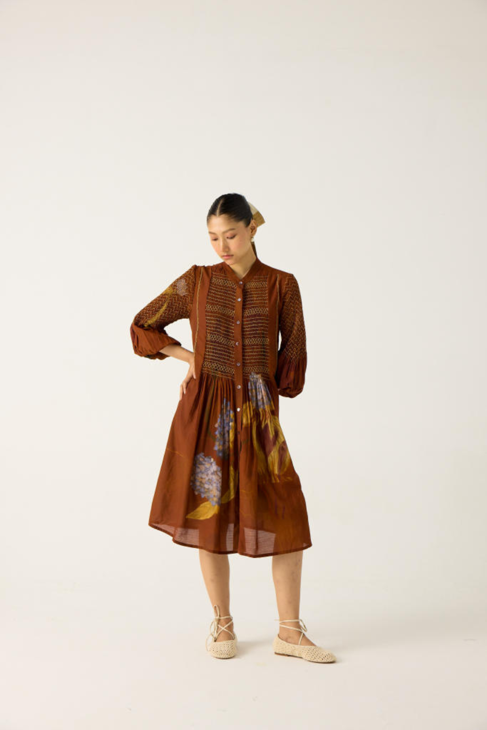 PORTO DRESS-FOLIAGE