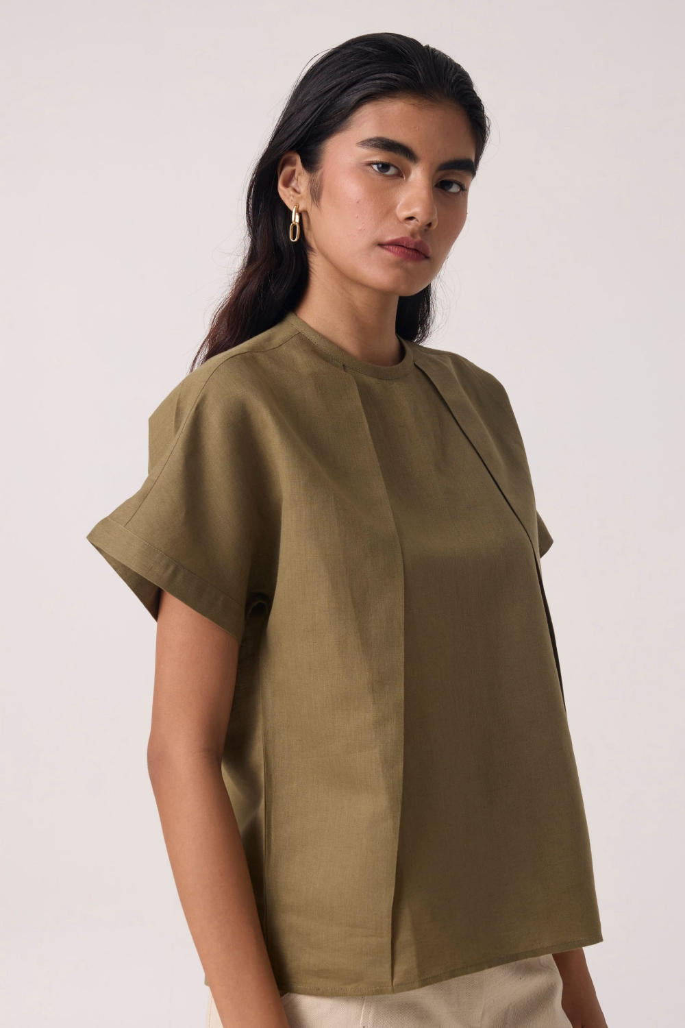 Pam Olive Top