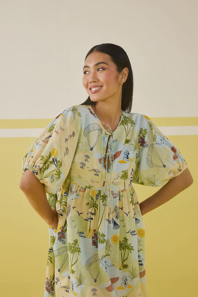Paradise Wilds Lyocell Dress mul by SUI in multi color for women Worldwide