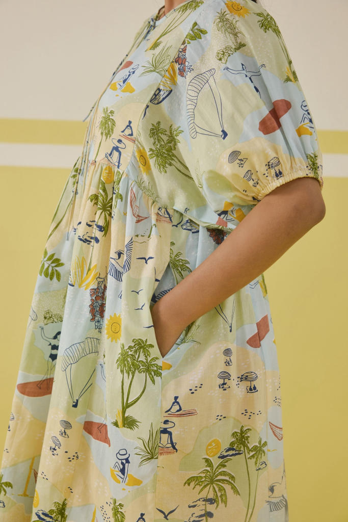 Paradise Wilds Lyocell Dress mul by SUI in multi color for women Worldwide