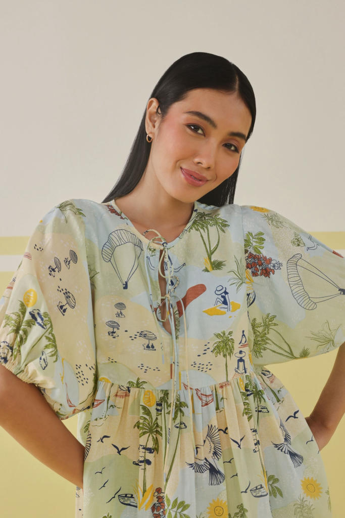 Paradise Wilds Lyocell Dress mul by SUI in multi color for women Worldwide