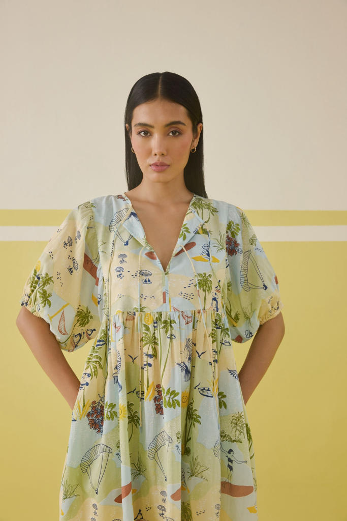Paradise Wilds Lyocell Dress mul by SUI in multi color for women Worldwide